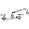 FISHER MFG - 61077 - FAUCET,8"WALL, LEADFREE,SS,8"SP