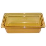 Hot Pan 1/3 X 4-150Amber for Cambro Part# 34HP-150