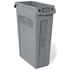 Vented Trash Can 23 Gal Gray for Rubbermaid Part# 3540-60