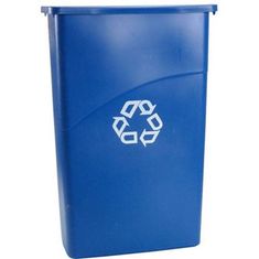 Container,Waste  for Rubbermaid Part# 354075BLUE