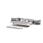 Hrdwr141 Chrome Plated Hinge (No Spring)