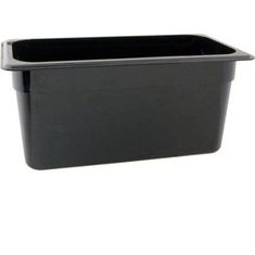 Food Pan 1/3 X 6In Black  for Cambro Part# 36CW-110