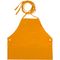 3770ORA - 26 in x 26 in 3 Pocket Orange Bib Apron