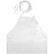 3770WHT - 26 in x 26 in 3 Pocket White Bib Apron