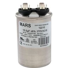 Capacitor,run (15 Uf) for Hoshizaki Part# 3A200508