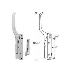 Latch,Magnetic (W/Str/Crvd) for Hatco Part# 4-26-001