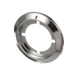 Crown Steam 4-TB05 Bezel, Thermostat Knob, Chrome