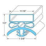 Door Gasket for Traulsen Part# 433623