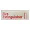 280-1143 - SIGN,FIRE EXTINGUISHER, 3X9"