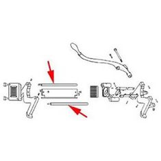 Guide Rod  for Vollrath/Idea-Medalie Part# 45613-2584