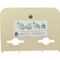 Liner,Lid (Cream, Kit W/ Key) for Koala Kare Products Part# 466-00-KIT