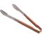 VOLLRATH - 4781260 - TONGS,SCALLOP, 12",TAN HDL