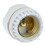 Franke 491836 Light Receptacle, Screw-In Bulb, Porcelain