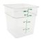 Container Clear 4qt for Cambro Part# 4SFSCW