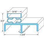 Gasket, 30-1/4" x 68": Fits Victory Brand