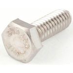 Nieco 5556 Bolt, Hex Head, 1/4-20 x 3/4", Stainless Steel