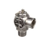 All Points 56-1249 50 PSI Chrome Steam Safety Relief Valve - 1/2" NPT, 339 lb./Hour