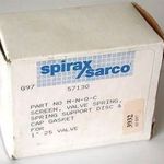 1"25Series Screen,SupportDisc For Spirax-Sarco Part# 57130