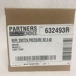 Nordyne 632493R 0.60"WC SPST PRESSURE SWITCH