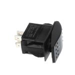 Nu-Vu 66-3008 Rocker Switch, SPST, On/Off, 10A, 250VAC