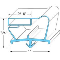 Door Gasket for Perlick Part# 66237-4