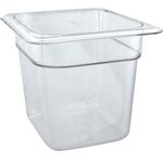 Cambro 66CW135 FOOD PAN 1/6X6" CW-CLRCW