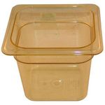 Sixth Size 6In Food Pan Hight Heat for Cambro Part# 66HP-772