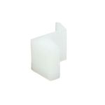 Atlas Metal 7022 White Glass Clip, DDC