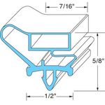 Door Gasket 21 1/2" X 31 1/2" for Beverage Air Part# 712-005C07