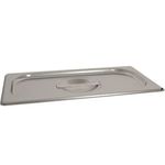 Vollrath 75130 Super Pan V Steam Table Pan Cover, Stainless, 1/3 Size, Reinforced Flat Solid, 12-5/8" X 6-13/16" X 1/2", Fits All 1/3-Size Pans, Nsf, Made In Usa (Refer To Vollrathfoodservice.Com For Full Warranty Policy)                                                