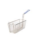 75952 - 13 1/4 in x 5 5/8 in x 5 7/8 in Fry Basket with Blue Handle