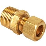 Connector,Male(3/8"Odx3/8"Npt) for Us Range Part# 76050-19