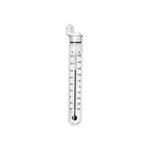 True 800321 Thermometer, HB-120, Vertical with Logo & Screw Hole