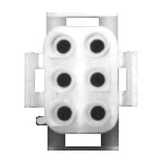 Connector - 6 Pin Male for Frymaster Part# 807-0157