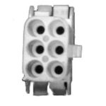 Connector - 6 Pin Female for Frymaster Part# 807-0158