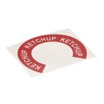 8096405 - Round Ketchup Label