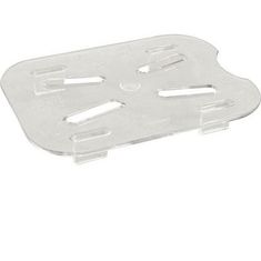 1/8 Food Pan Drain Shelf Camwear, Clear, Nsf for Cambro Part# 80CWD-135