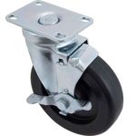 Frymaster 810-0357 Caster, 5", Swivel, with Brake, Plate