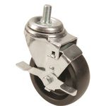 True 830225 4" Swivel Stem Caster with Brake