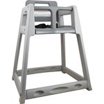 8408552 - Gray Diner High Chair Knocked Down