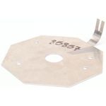 APW Wyott 85857 (S) (KB) Heat Transfer Plate With Hole, RCW-11