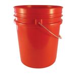 86160 - 5 gal Red FDA Food Storage Pail