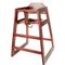 Mahogany High Chair  for AllPoints Part# 86299