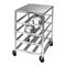 86329 - Low Profile Mobile Can Storage Rack