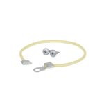 True 883414 Cord, Latex 12" X 3/32 Diameter, With 2 Ring Terminals