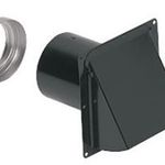 Wall Cap for 3" & 4" rnd duct for BROAN-NuTone Part# 885BL