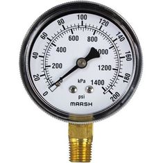 Pressure Gauge for Vulcan Hart Part# 98247