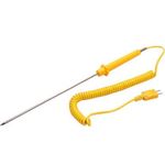 Comark ATT50 Penetration Probe, 8", Heavy Duty, Type K, 2 Pin Connector