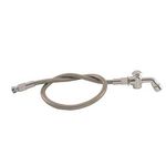 T&S Brass B-0101-A Spray Valve with Aerator, 36" Stainless Steel Flexible Hose