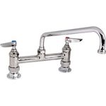 T&S Brass B-0220-061X 8 DECK MOUNT MIXING FAUCET, ETERNAS, 10 SWING NO